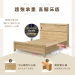 【IHouse】品田 房間3件組 單大3.5尺(床頭箱+高腳床架+床墊)