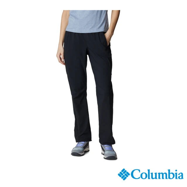 Columbia 哥倫比亞Columbia 哥倫比亞 女款-Leslie Falls™超防曬UPF50防潑長褲-黑色(UAK92850BKHF)