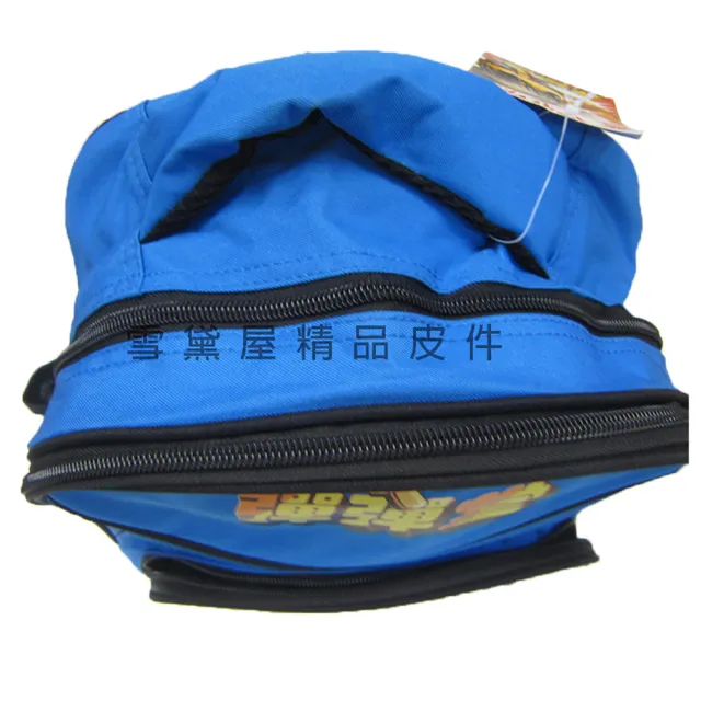 【SNOW.bagshop】雙11 彈彈堂後背書包大容量上學正版二層主袋可A4資夾(防水包 尼龍布材質背服貼