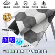 【QIDINA】40X60cm SGS認證無石綿 加厚款台灣獨家設計硅藻土吸水軟地墊(吸水地墊 珪藻土地墊 浴室地墊)