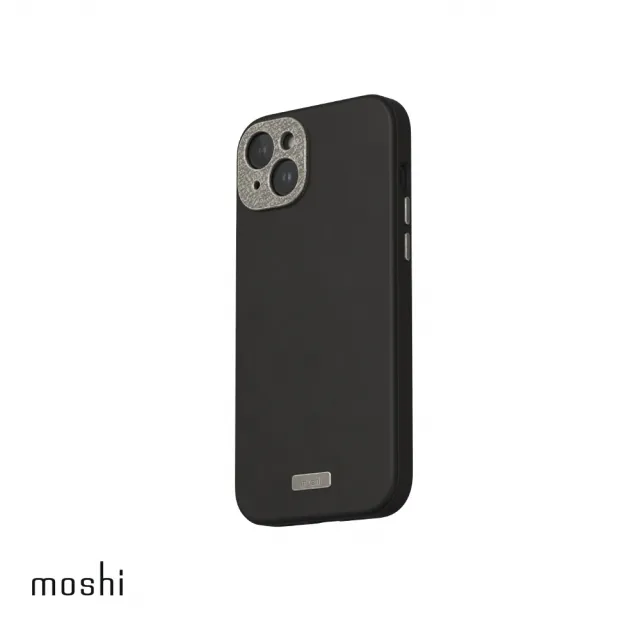 【moshi】iPhone 15 Plus Magsafe Napa 皮革保護殼(iPhone 15 Plus)