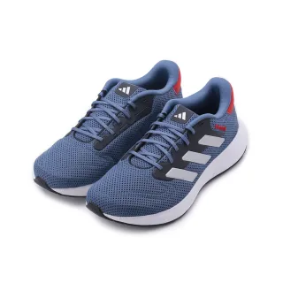 【adidas 愛迪達】RESPONSE RUNNER 慢跑鞋 藍銀 男鞋 IG0737