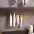 【茉家】壁掛式牙膏洗面乳收納瀝水架(2入)