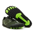 【LOTTO】男 多用途戶外休閒運動溯溪機能護趾水鞋 AQUWEAR 2系列(墨綠黑 8725)
