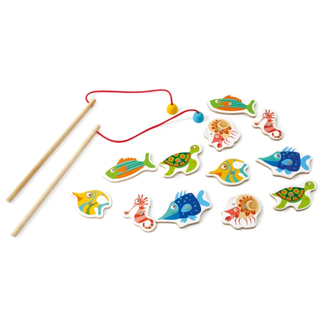 Scratch 幼兒桌遊玩具(三合一釣魚樂)