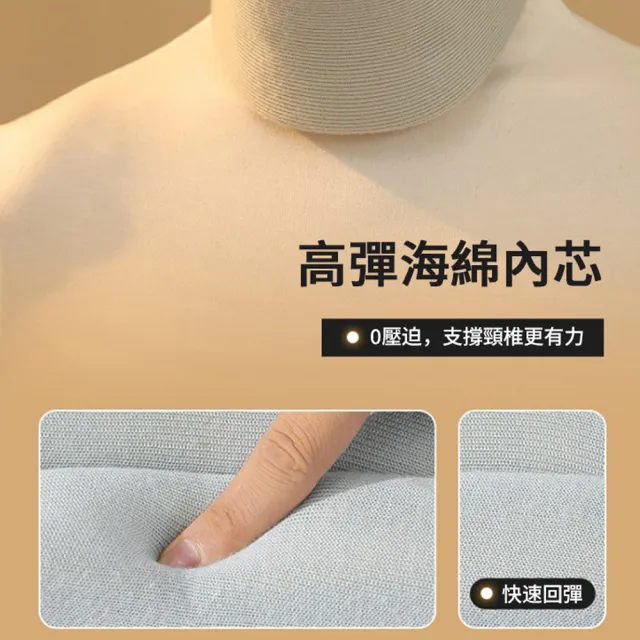 【kingkong】日本輕量頸托護頸帶 保暖頸部支撐固定帶(護肩頸 防低頭頸托)