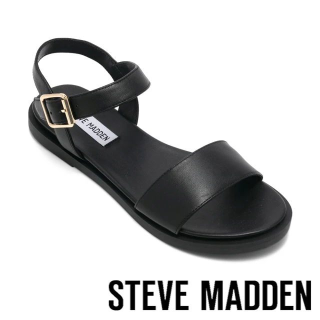 STEVE MADDEN BELMONTE 一字帶素面涼拖鞋