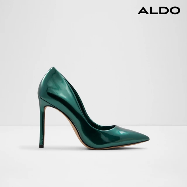 ALDO STESSY2.0-百搭尖頭細跟高跟鞋-女(綠色)