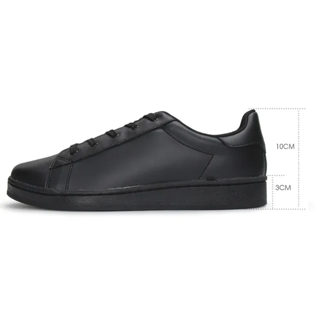 【FUFA Shoes 富發牌】復古圓頭男女休閒鞋-黑/白 1CK60/2CK60(女鞋/男鞋/休閒鞋/小白鞋/便鞋/富發)