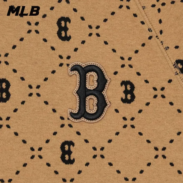 【MLB】連身裙 長版上衣 MONOGRAM系列 波士頓紅襪隊(3FOPM0334-43CAL)