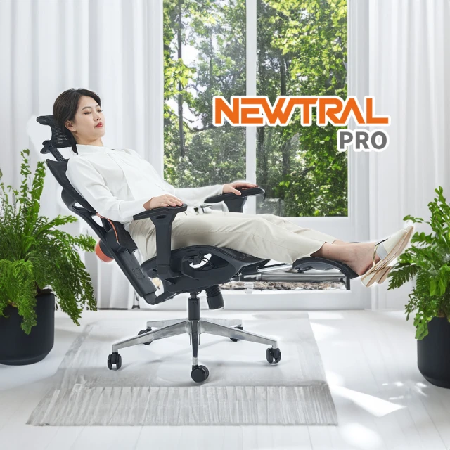 NEWTRAL PRO 全球首創 腰部自動追蹤人體工學椅 久坐無負擔(追腰椅 人體工學椅 辦公椅)