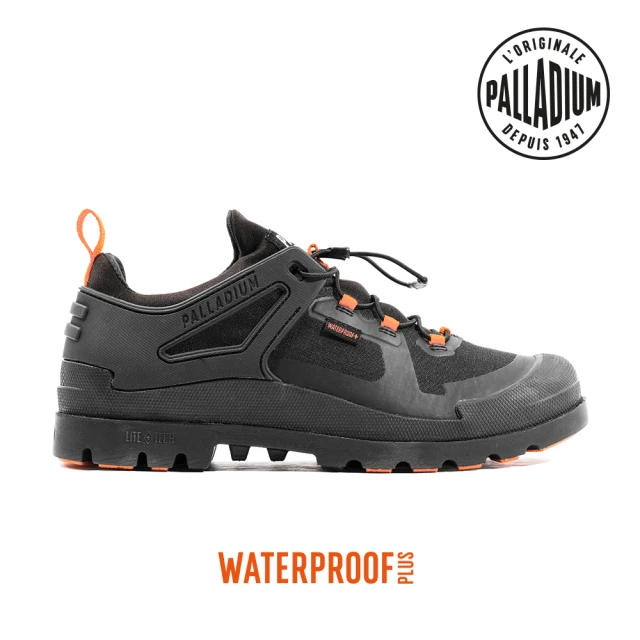 Palladium PAMPA OX L+ CAGE WP+快穿輕量低筒防水靴-男-黑(08846-008)