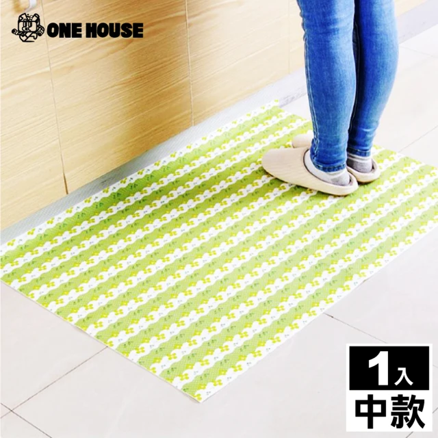 【ONE HOUSE】韓風拼接超大吸濕防滑地墊(50x70cm)