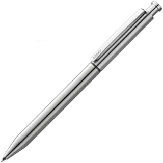 【LAMY】聖賢系列 不銹鋼兩用筆 銀色(645)