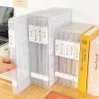 【Dagebeno荷生活】PP材質透明文件收納盒 雙卡扣式重要文件防潮防塵整理盒(小號3入)