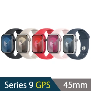 【Apple】Apple Watch Series 9 GPS 45mm(運動型錶帶)