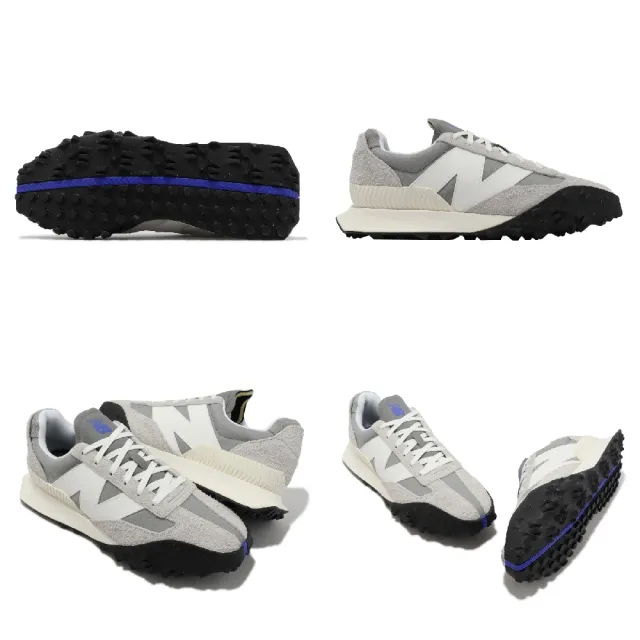 【NEW BALANCE】休閒鞋 XC-72 男鞋 女鞋 灰 白 拼接 復古 環保材質 大N NB 紐巴倫(UXC72NG-D)