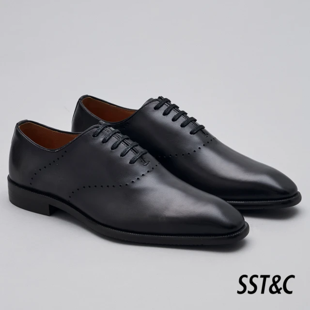 SST&C 淺咖啡牛津鞋1312308002 推薦