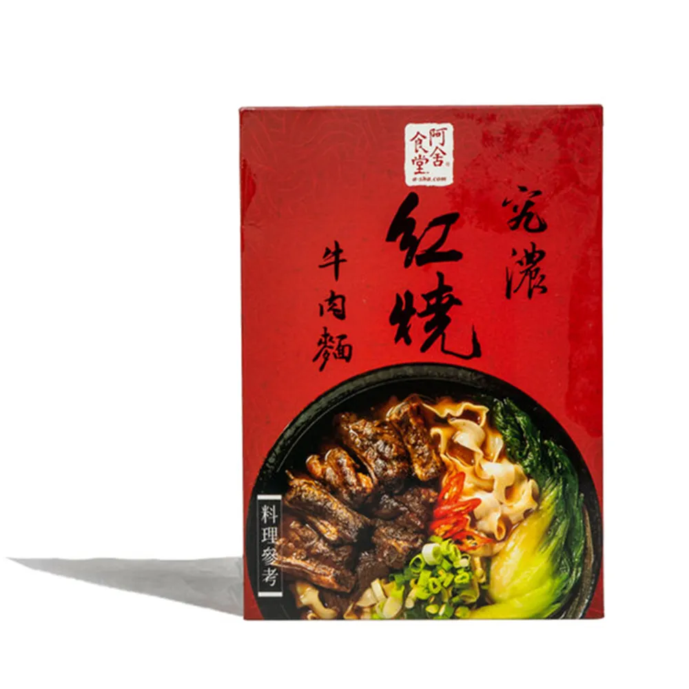 【阿舍食堂】究濃紅燒牛肉麵(426gx1盒)