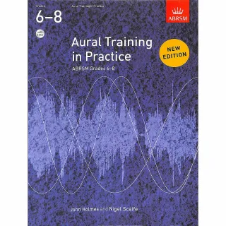 【Kaiyi Music 凱翊音樂】英國皇家聽力測驗練習本第6-8級含3片CD Aural Training G6-8