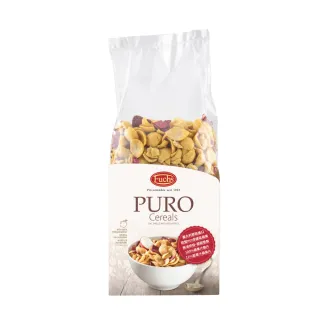 【Fuchs 福紅】蘋果穀物麥片 水果脆片 300g(高纖低納無油烘培 原型穀物看得見 雙11)