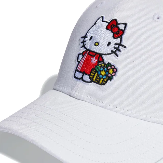 adidas 愛迪達】HELLO KITTY BASEBALL CAP 運動帽休閒帽棒球帽男女