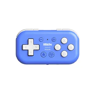 【8Bitdo】八位堂 Switch 副廠  Micro 便攜式多功能藍芽手把(寶石藍)