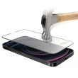 【ABSOLUTE】iPhone 15 Pro 6.1吋專用 手滑救星2X雙倍耐衝擊強化9H高硬度玻璃螢幕保護膜(3D全螢幕)