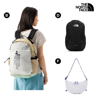 【The North Face】機能百搭-男女款舒適防潑水減壓後背包/單肩包(多款可選)