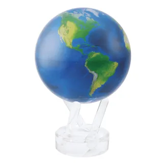 【MOVA】光能地球儀 - 壯麗自然的地球Earth 4.5英吋(氛圍感擺設．精緻送禮．旋轉地球儀．情人節禮物)