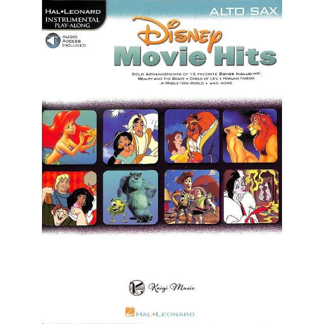 【Kaiyi Music 凱翊音樂】Instrumental Play Along Disney Movie Hits for AltoSax | 拾書所