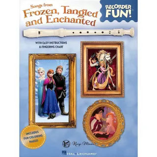 【Kaiyi Music 凱翊音樂】迪士尼奇緣直笛樂譜 冰雪奇綠 魔髮奇綠