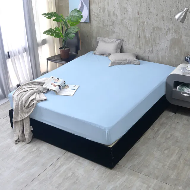 【寢室安居】護理級100%防水防蹣抗菌床包式保潔墊(單人)