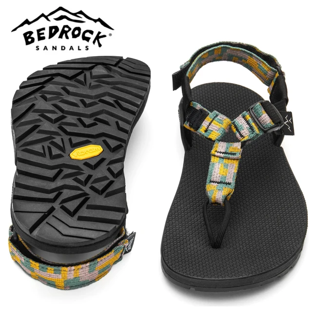 BEDROCK Cairn Adventure Sandals 戶外運動涼鞋 拼貼圖案(越野戶外涼鞋 中性款 美國製)