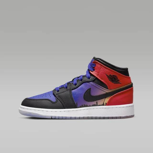 NIKE 耐吉】籃球鞋運動鞋AIR JORDAN 1 MID SS GS 男鞋女鞋大童多色