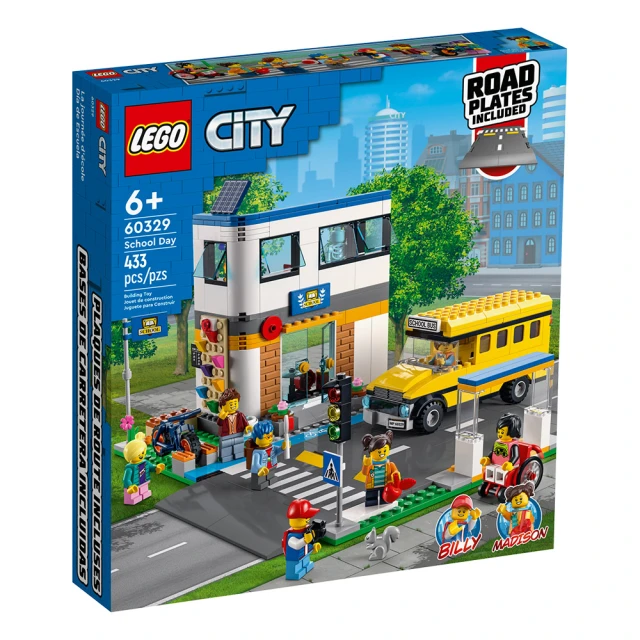 LEGO 樂高 60329 City城市系列 上學日(樂高城