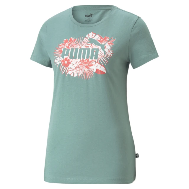 PUMA官方旗艦 基本系列Flower Power短袖T恤 女性 67369184
