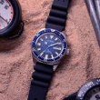 【CITIZEN 星辰】PROMASTER 新NY012復古多彩 200米潛水機械錶-藍41mm(NY0129-07L)