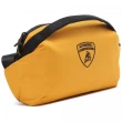 【Automobili Lamborghini】藍寶堅尼 限量2折 義大利頂級腰包側背包 0401T 全新專櫃展示品(黃色)