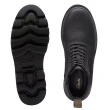 【Clarks】男靴 Badell Hi 鋸齒狀厚底圓頭設計工裝靴 軍靴 工程靴(CLM73422B)