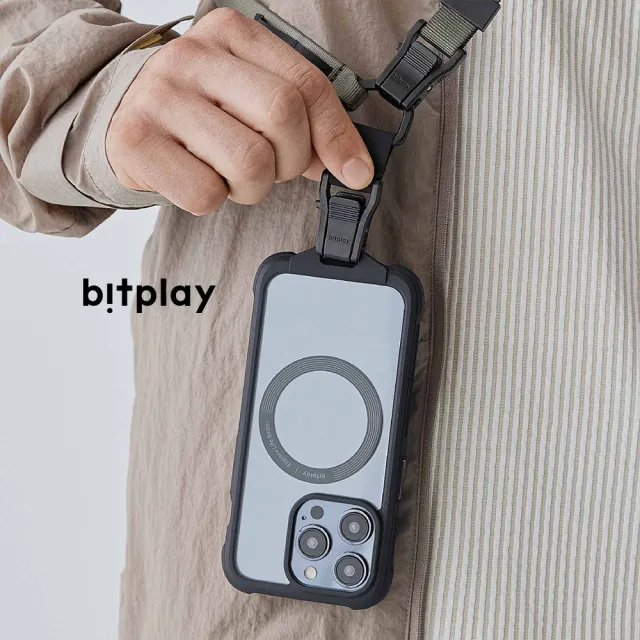 【bitplay】Wander Case 隨行殼 for iPhone15 Plus系列-3色可選(手機殼/防摔/耐刮/掛繩/超薄/保護殼)