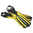 【Aropec】Alacrity 調整式潛水蛙鞋 F-GY07-YL(浮潛 潛水 岸潛 長蛙鞋 水類用品)
