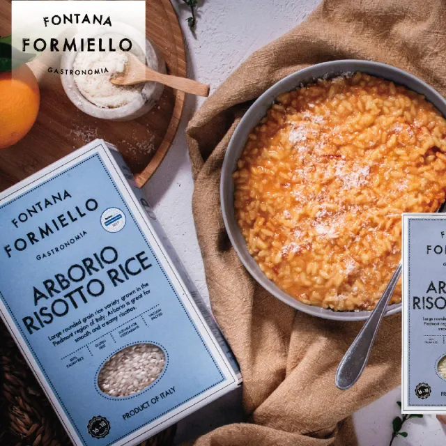 【FORMIELLO】義大利米阿伯瑞歐米 1kgx1盒(義式燉飯 圓米 高營養 燉飯專用米 廣紘國際官方直營)