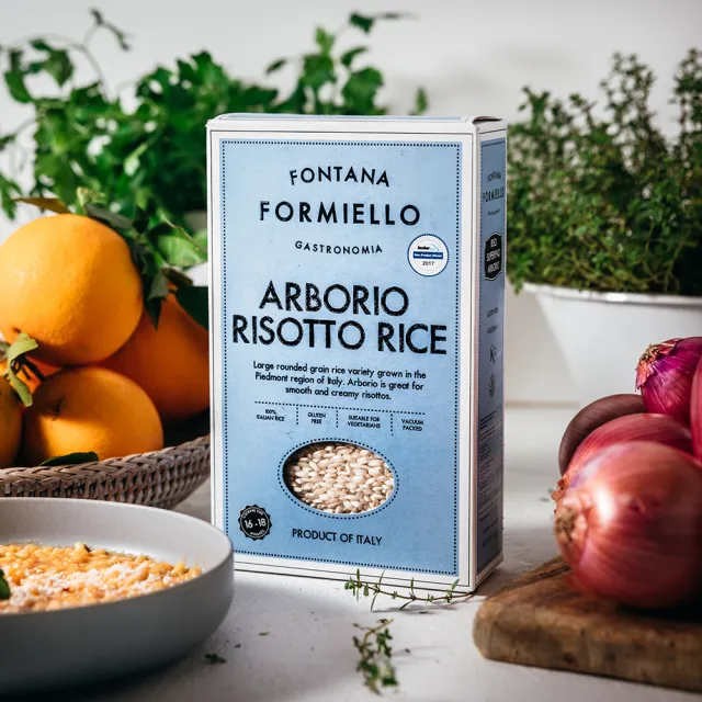 【FORMIELLO】義大利米阿伯瑞歐米 1kgx1盒(義式燉飯 圓米 高營養 燉飯專用米 廣紘國際官方直營)