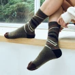 【FOOTER除臭襪】2入組-斑馬•斑馬登山羊毛襪(K187M/L/XL)