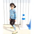 【泳衣果】男兒童泳衣M-4L水母衣長袖二件式水波鯊泳裝