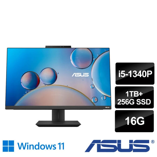 ASUS 華碩 27型 i5液晶電腦(AIO A5702/i5-1340P/16G/1T HDD+256G SSD/W11)