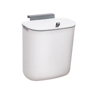 【青禾坊】壁掛兩用式垃圾桶-9L(廚餘桶/收納桶/壁掛垃圾桶)