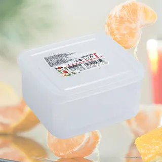 日本製NAKAYA方形可瀝水保鮮盒-1100ml-6入(保鮮盒)