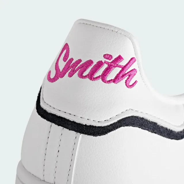 adidas 愛迪達 Stan Smith W 女 休閒鞋 運動 經典 復古 史密斯 三葉草 穿搭 白黑 桃紅(GZ9772)